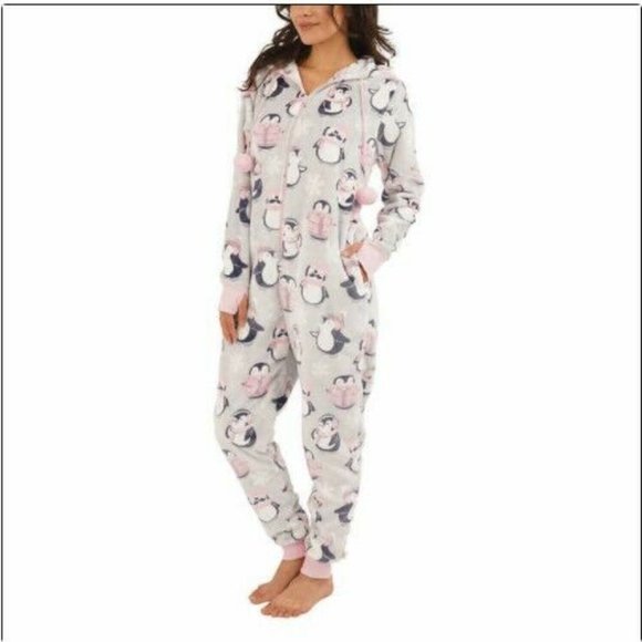 Munki Munki Women's One Piece Pajamas, 2-Pack - Picture 4 of 4